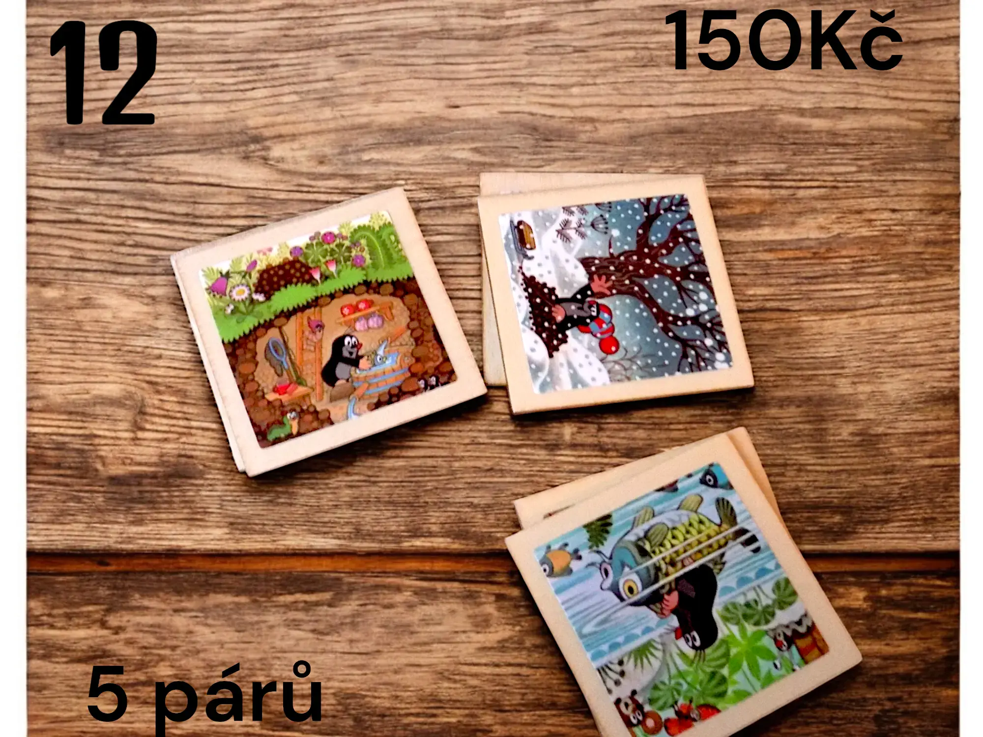 Pexeso hranaté