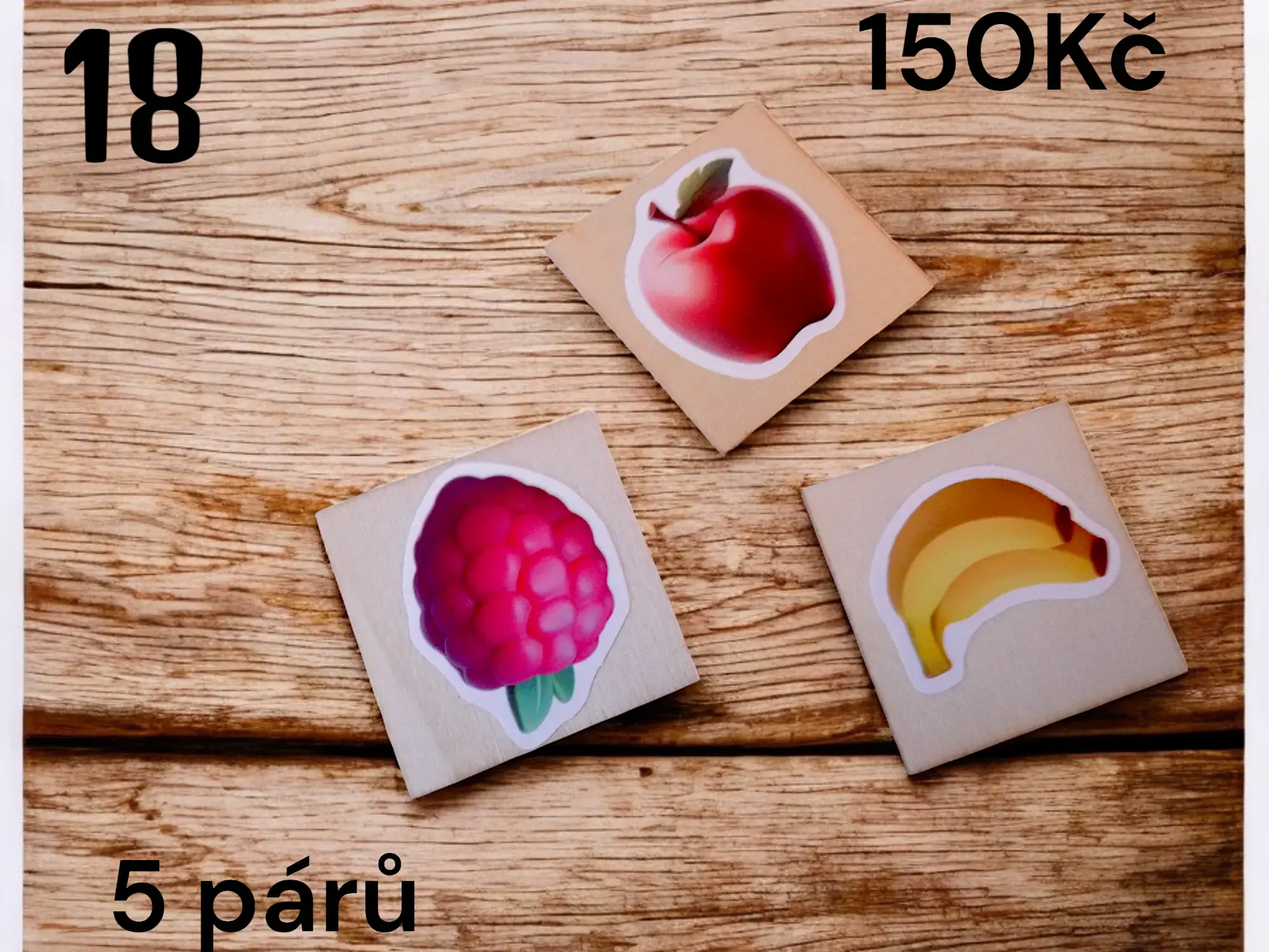 Pexeso hranaté