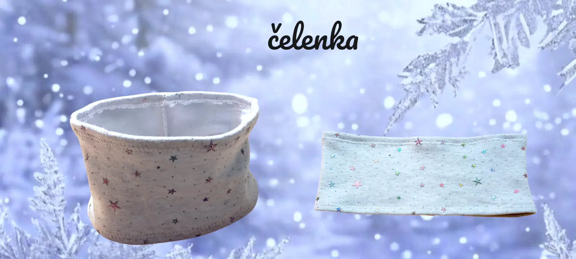 Pletená čelenka