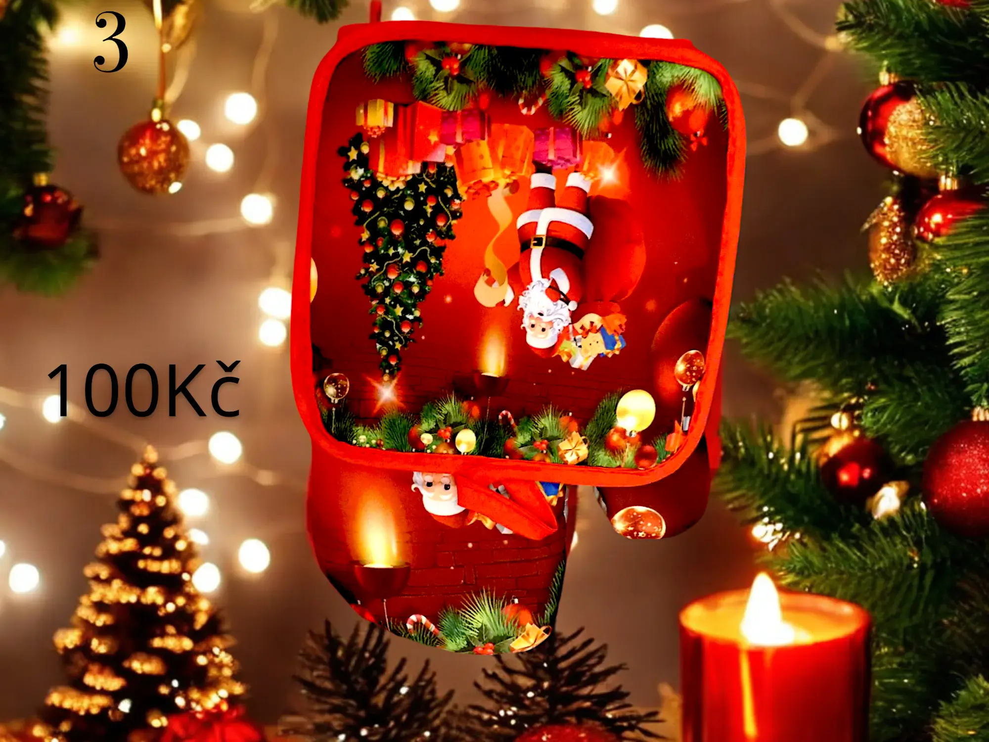 Chňapka vánoční